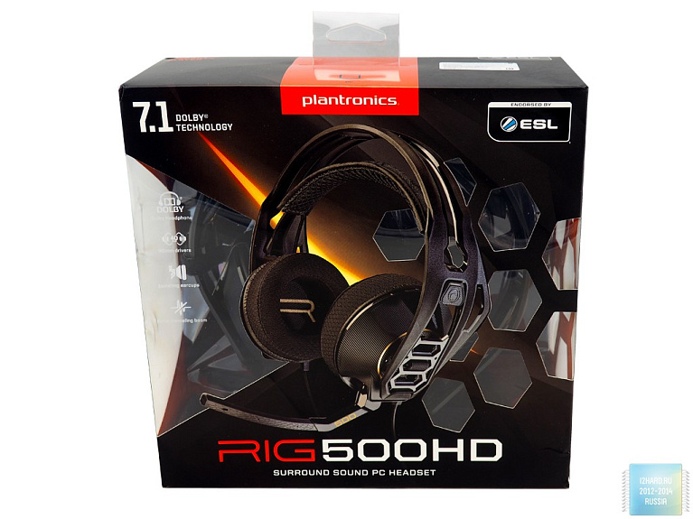 Обзор игровой гарнитуры Plantronics RIG 500HD