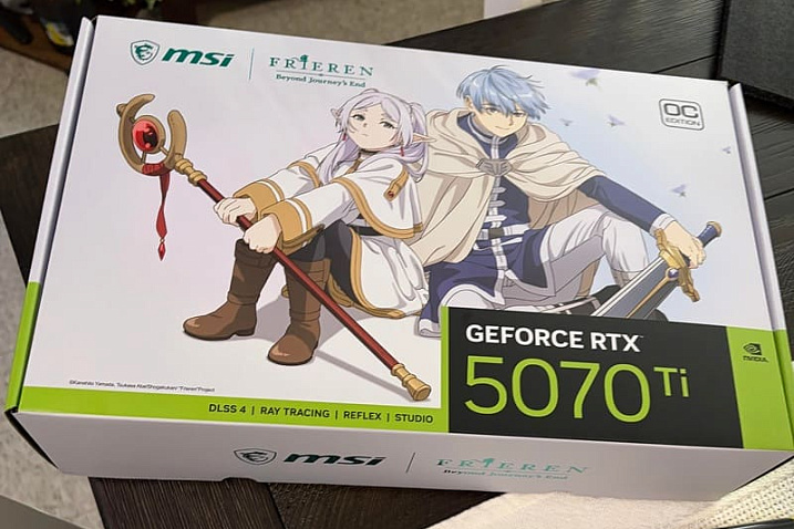 Покупатель заказал одну видеокарту GeForce RTX 5070 Ti, а магазин прислал четыре