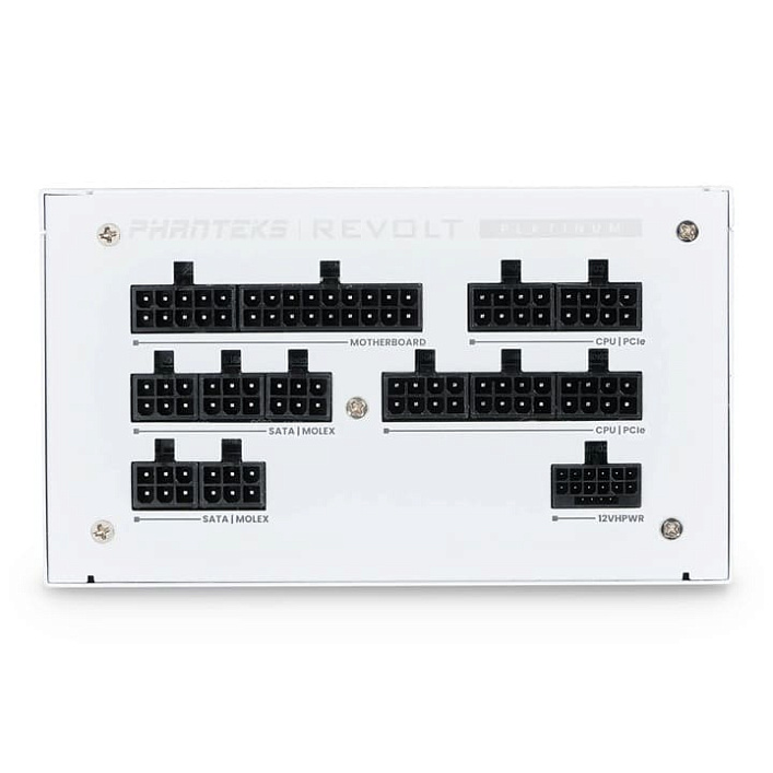 Блок питания Phanteks Revolt 1200W Platinum White Complete Set