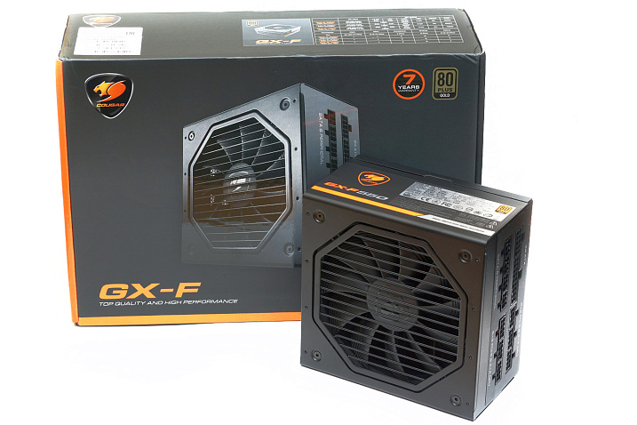 Обзор и тестирование блока питания Cougar GX-F 550