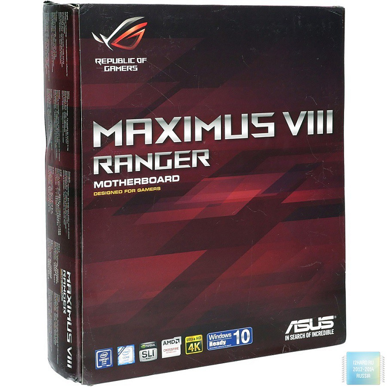 Обзор и тест материнской платы ASUS MAXIMUS VIII RANGER