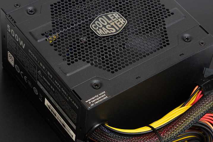 Обзор и тестирование блока питания CoolerMaster Elite 500 230V - V4