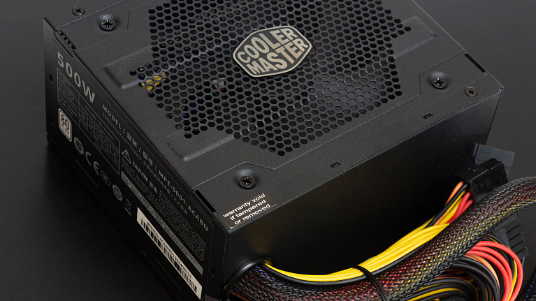 Обзор и тестирование блока питания CoolerMaster Elite 500 230V - V4