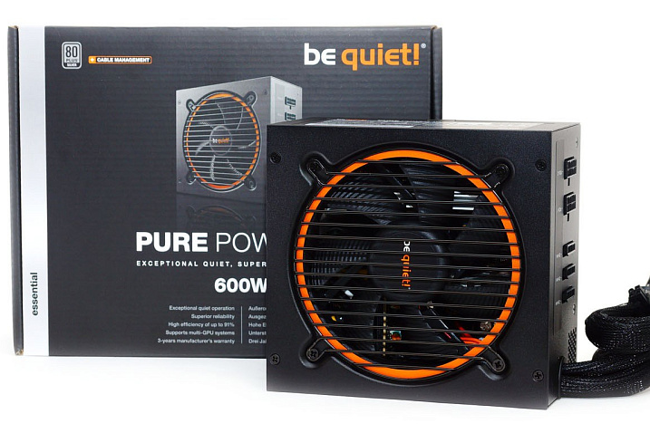 Обзор и тестирование блока питания be quiet! Pure Power 10 600W