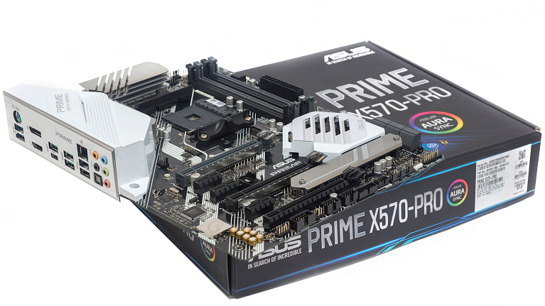 Обзор и тестирование материнской платы ASUS Prime X570-PRO