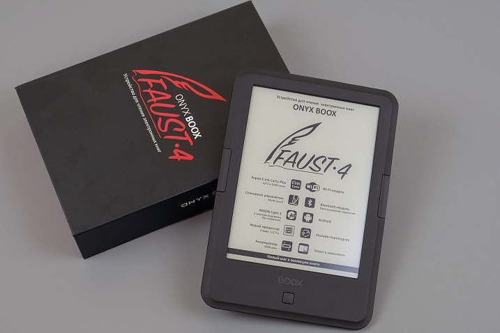 Обзор электронной книги ONYX BOOX Faust 4