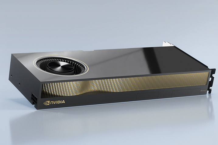 NVIDIA представила профессиональные видеокарты RTX A6000 и A40