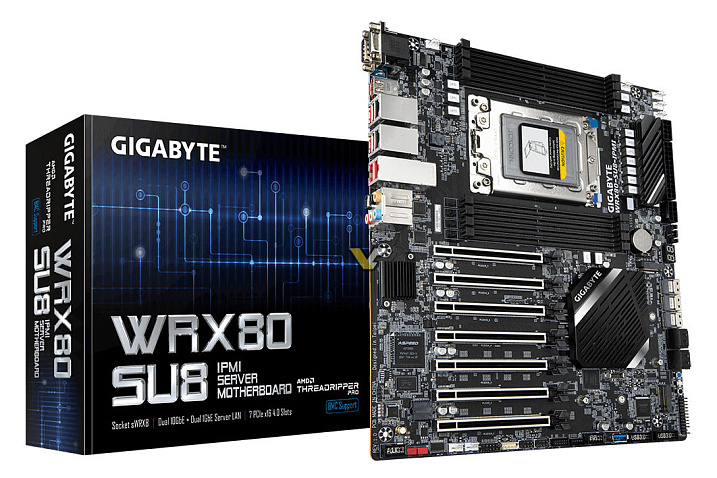 Партнеры AMD готовят свои варианты материнских плат с чипсетом WRX80