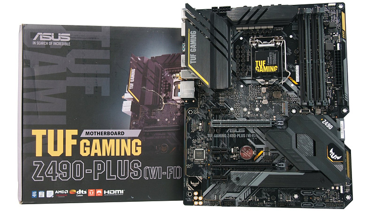 Обзор и тест материнской платы ASUS TUF Gaming Z490-Plus Wi-Fi