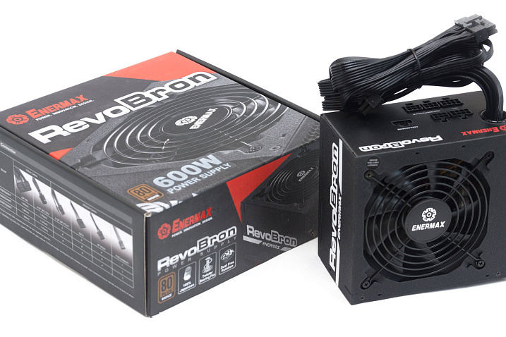 Обзор и тестирование блока питания Enermax RevoBron 600W