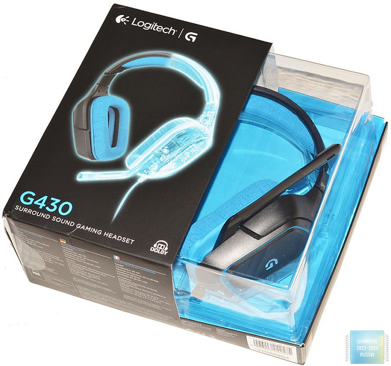 Обзор игровой гарнитуры Logitech G430