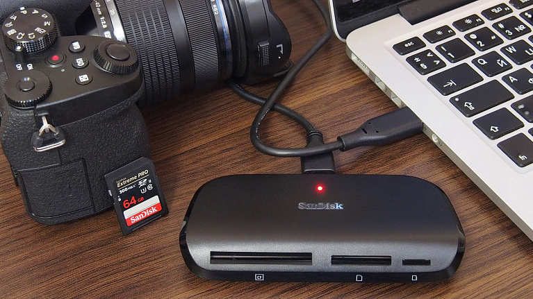 Обзор и тест карты памяти SanDisk Extreme Pro SDXC UHS-II 64 GB и кардридера SanDisk ImageMate Pro