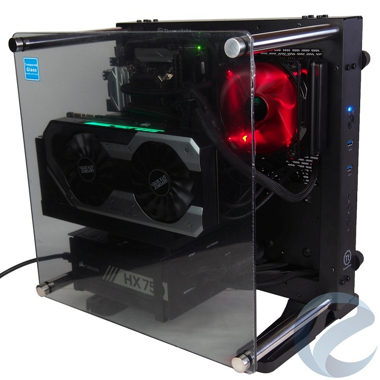 Обзор и тестирование корпуса Thermaltake Core P1 TG (CA-1H9-00T1WN-00)