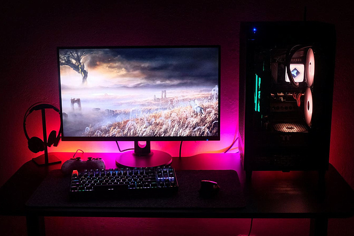 Обзор игрового стола ZONE 51 Ambilight 120