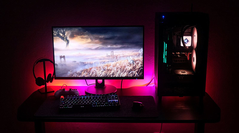Обзор игрового стола ZONE 51 Ambilight 120