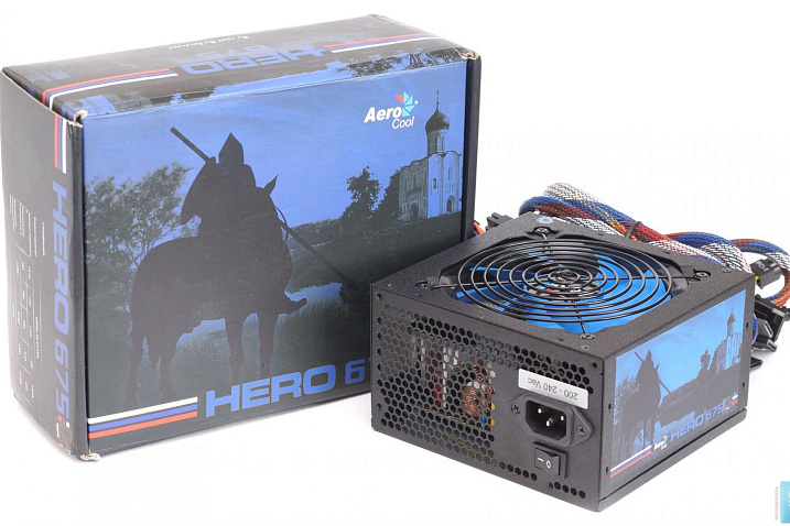 Обзор и тестирование блока питания Aerocool HERO 675W