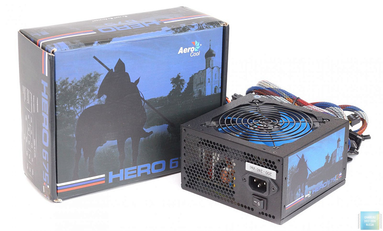 Обзор и тестирование блока питания Aerocool HERO 675W