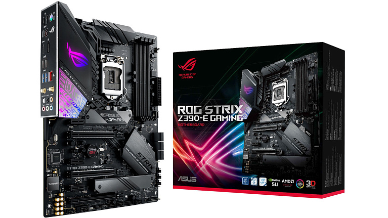 Обзор и тест материнской платы ASUS ROG Strix Z390-E Gaming