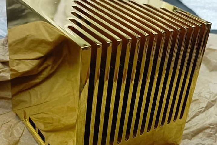 Мини-ПК Kubb Fanless в корпусе из чистого золота оценили примерно в $1.7 миллиона