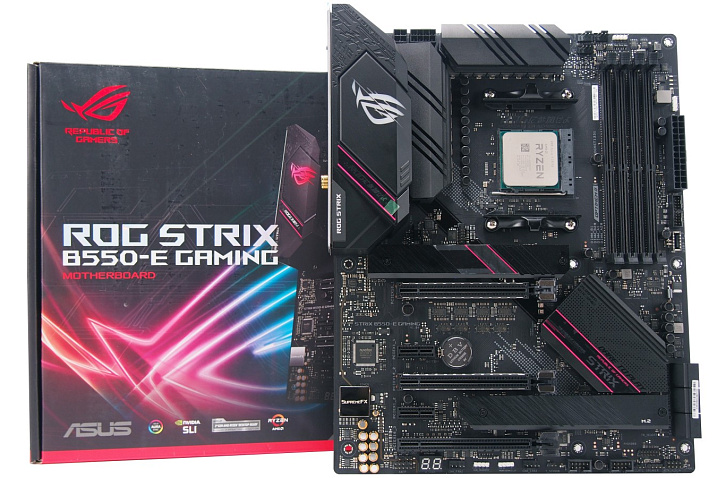 Обзор и тест материнской платы ASUS ROG Strix B550-E Gaming