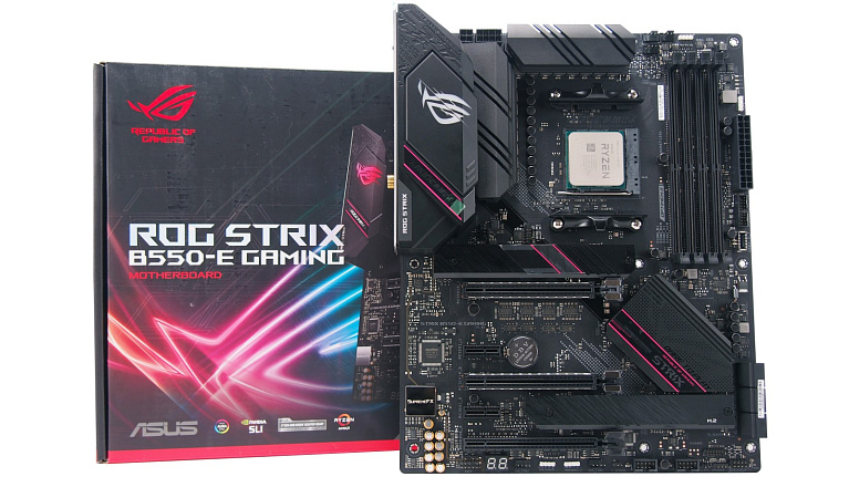 Обзор и тест материнской платы ASUS ROG Strix B550-E Gaming
