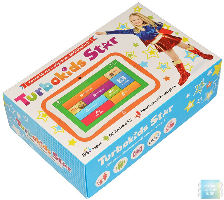 Обзор детского планшетного ПК TURBOKids Star