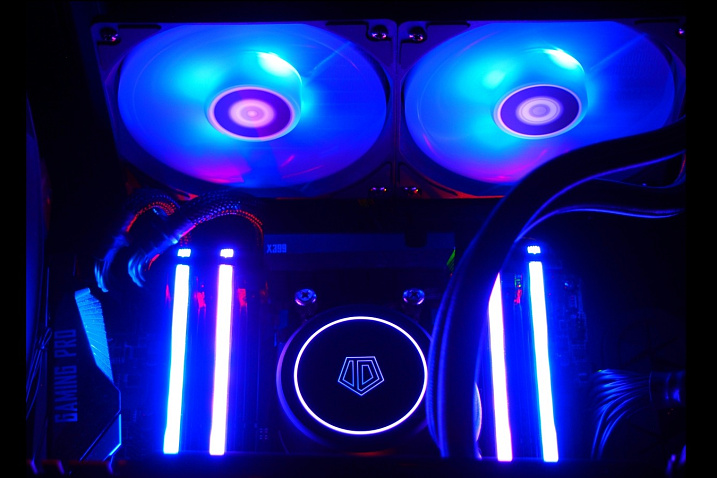 Обзор и тест системы жидкостного охлаждения ID-Cooling AuraFlow X 240