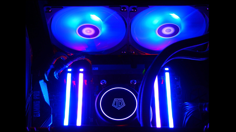 Обзор и тест системы жидкостного охлаждения ID-Cooling AuraFlow X 240