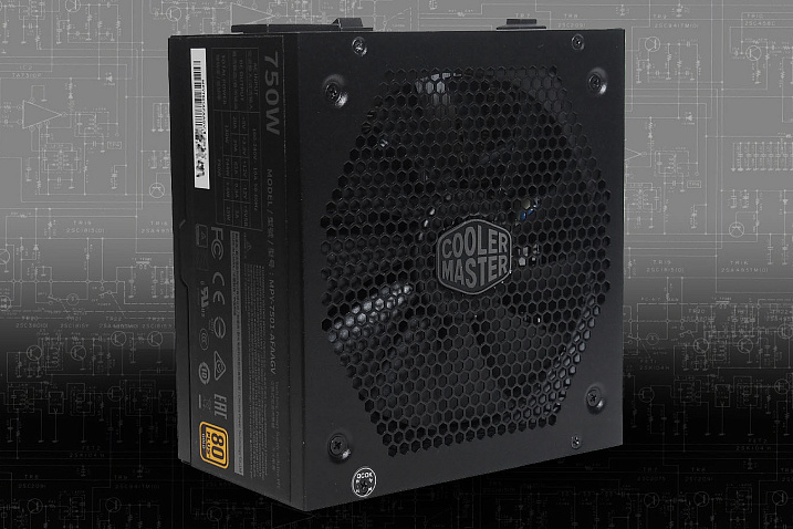 Обзор блока питания Cooler Master V750 Gold