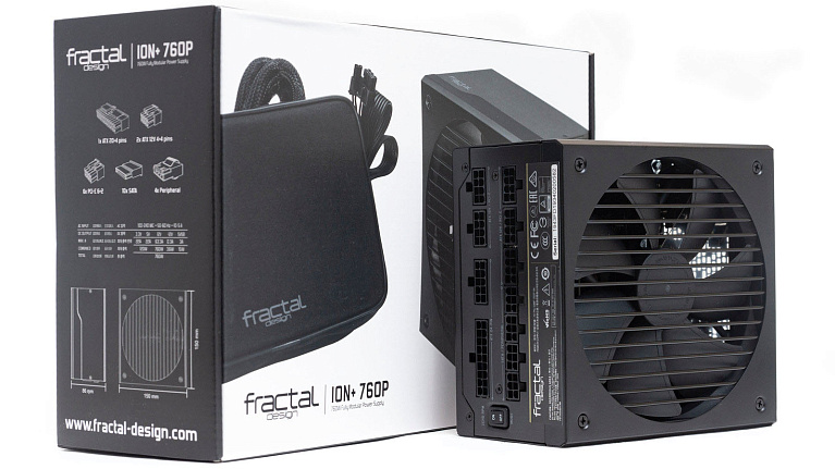 Обзор и тестирование блока питания Fractal Design Ion+ 760W Platinum