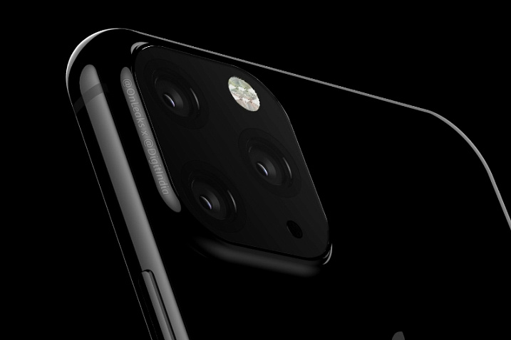 Появляется все больше слухов о трехлинзовой квадратной камере iPhone 11