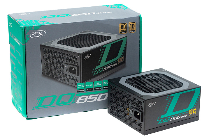 Обзор и тестирование блока питания Deepcool DQ 850-M V2L