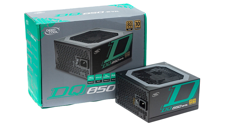 Обзор и тестирование блока питания Deepcool DQ 850-M V2L