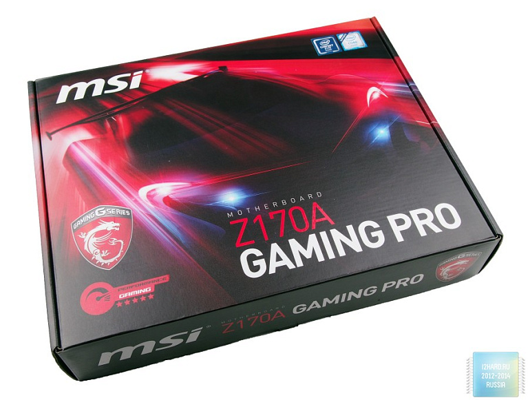 Обзор и тест материнской платы MSI Z170A Gaming Pro