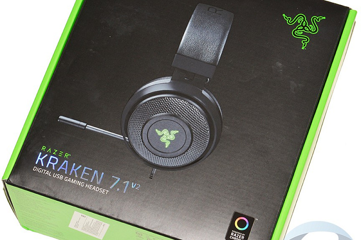 Обзор игровой гарнитуры Razer Kraken 7.1 V2