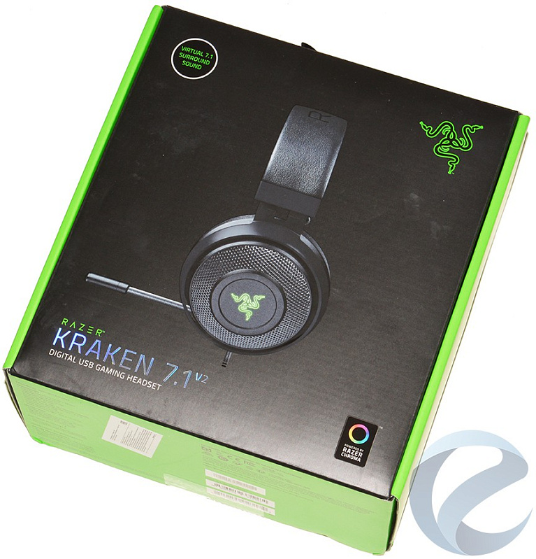 Обзор игровой гарнитуры Razer Kraken 7.1 V2