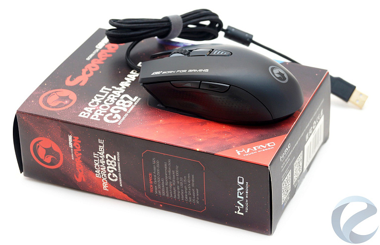 Обзор игровой мыши Marvo Scorpion G982