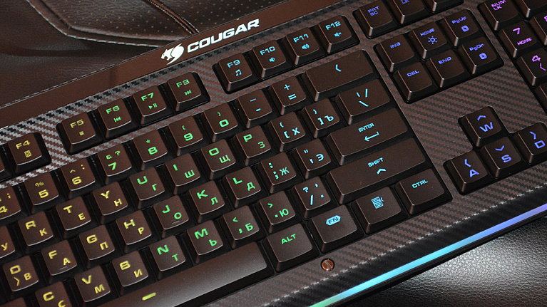 Обзор игровой клавиатуры Cougar Aurora S