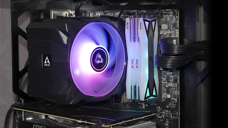 Обзор и тест кулера ARCTIC Freezer A35 A-RGB