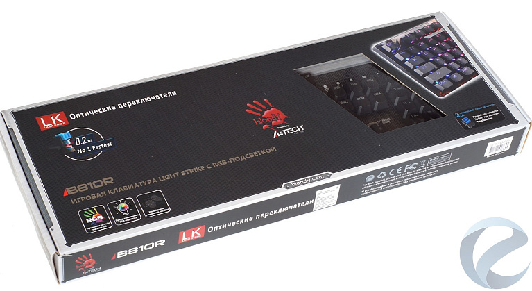 Обзор механической игровой клавиатуры A4Tech Bloody B810R