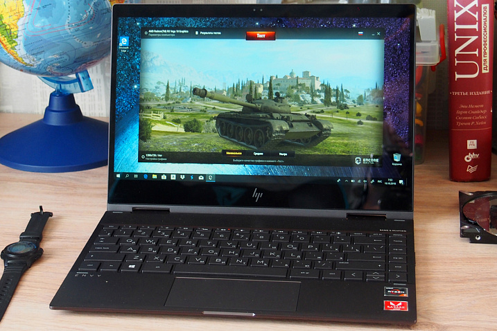 Обзор ноутбука-трансформера HP Envy x360 Convertible с AMD Ryzen 2700U