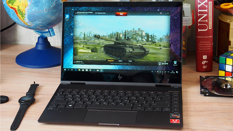 Обзор ноутбука-трансформера HP Envy x360 Convertible с AMD Ryzen 2700U