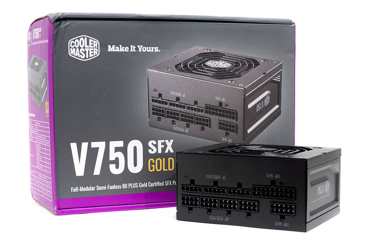 Обзор и тестирование блока питания Cooler Master V750 SFX Gold