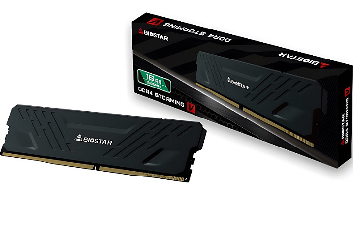 BIOSTAR выпустила оперативную память DDR4 серии Storming-V