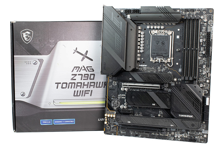 Обзор и тест материнской платы MSI MAG Z790 Tomahawk WIFI