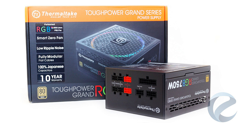 Обзор и тестирование блока питания Thermaltake Toughpower Grand RGB 750W Gold Full Modular