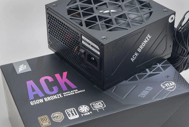 Обзор и тестирование блока питания 1STPLAYER ACK 650W Bronze