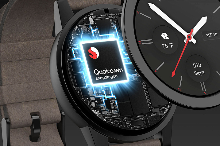 Qualcomm анонсировала чипы Snapdragon Wear 4100 для умных часов с Wear OS