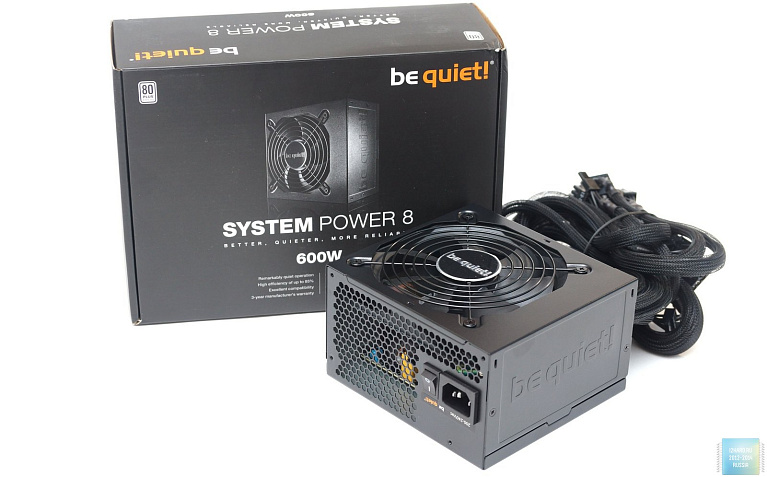 Обзор и тестирование блока питания be quiet! System Power S8 600W