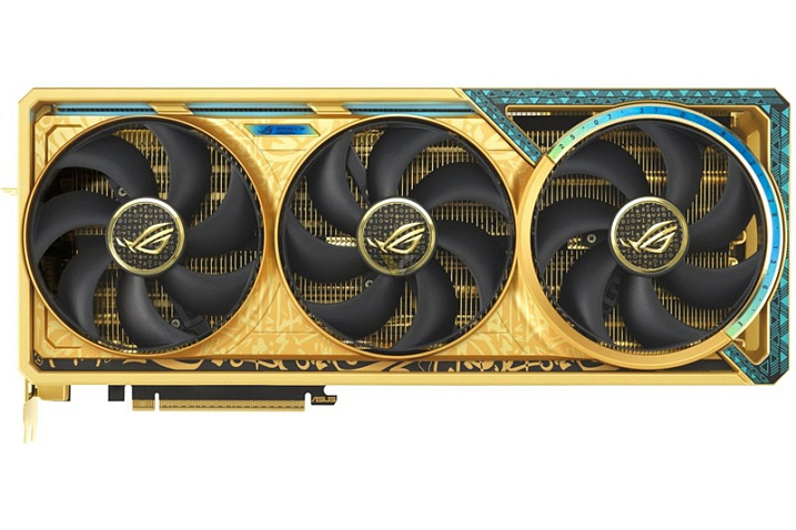 ASUS выпустила золотистую ROG Astral GeForce RTX 5090 Dhahab Edition  